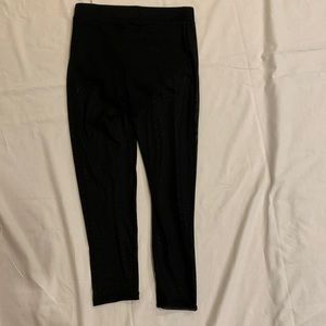 Medium adult sheer pants. Built in black bottoms.